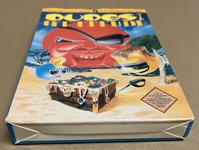 DUDES WITH ATTITUDE Game complete with Box & Manual Nintendo NES