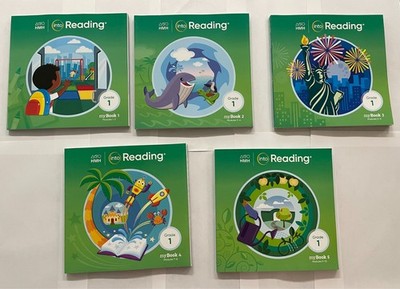 HMH Into Reading myBook grade 1 complete (volumes 1-5)      ***NEW***