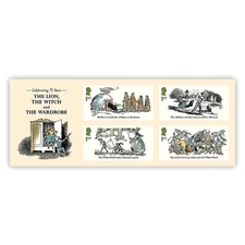 GB 2025 SC XXXX CHRONICLES OF NARNIA MULTICOLOR  1st (4) MINI SHEET MNH OG VF