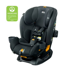 Chicco OneFit  LX ClearTex  All-in-One Convertible Car Seat - Ebony Black , New