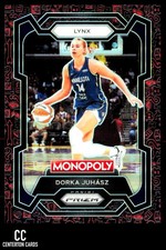 2024 Panini Prizm Monopoly WNBA #25 Dorka Juhasz Classic Icons Red Prizm Lynx