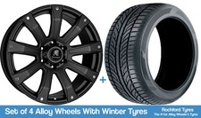 Tomahawk Alloy Wheels & Winter Tyres 20" For Mitsubishi L200 [Mk4] 06-15
