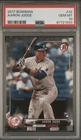 2017 Bowman Aaron Judge #32 Rookie PSA 10 RC Yankees