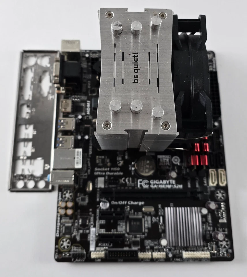 Intel Core i5 4670K + Gigabyte GA-H81M-S2H + 8GB DDR3 + be quiet! CPU Kühler - Bild 2 von 4