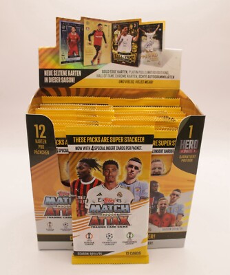 Topps Match Attax Champions League 2024/25 - Trading Cards -  1 Booster