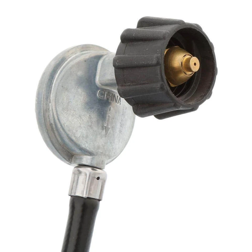 Parrilla de mesa de gas propano portátil de 2 quemadores en acero inoxidable más juego de herramientas Foto 4 de 4