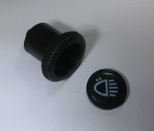 HEADLIGHT SWITCH KNOB W/ INSERT VOLKSWAGEN T1 BUG BEETLE 1968-77 SUPER 1971-72