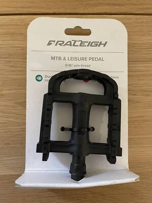 Raleigh Mtb und Freizeit Pedale Neu in Verpackung 9/16 Achsgewinde  