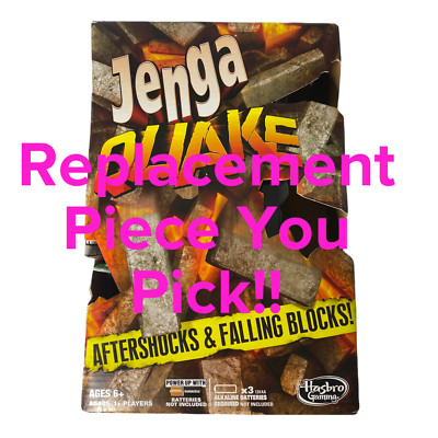 Jenga Quake Replacement Piece You Pick!!