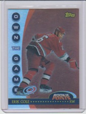 2002-03 Topps Own The Game Insert #OTG14 Erik Cole Carolina Hurricanes