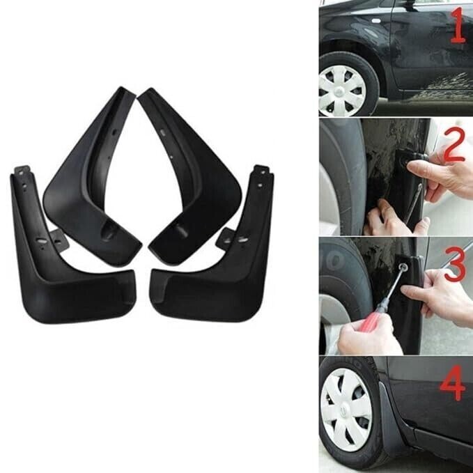Car Mud Flaps Splash Guard Compatible with FITS FOR Maruti Suzuki Zen
