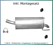 Endschalldämpfer Opel Astra H / GTC / Caravan 1.2 1.4 1.6 Auspuff Montagesatz