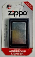 Zippo 2021 Windproof REGULAR Street Chrome Lighter, 207