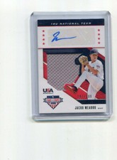 2019 Stars and Stripes 18U Team Silhouettes Jacob Meador Auto Jersey 197/199
