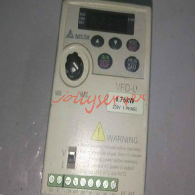 1PC USED Delta Inverter 0.4KW 220V VFD004L21A