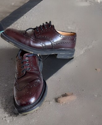 Church's Shoes Mens 7 F Red/Burgundy Oxford Yake | eBay