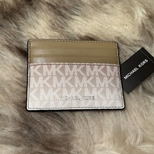 NWT Michael Kors Cooper Tall Card Case - Ombr  Husk