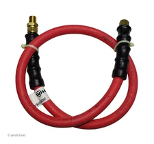 AIR TOOL WHIP HOSE – 3’ x 3/8” – Avagard – swivel – pneumatic tool jumper hoses