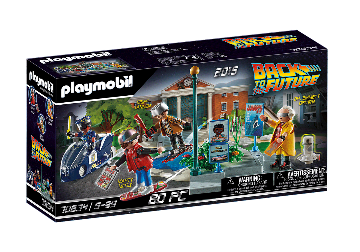 Playmobil 70634 Back to the Future Part II Hoverboard Chase New