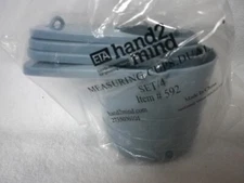 Hand2Mind blue Measuring Cups - 4 Pieces Item #592