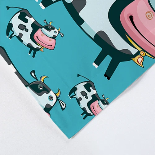 Cartoon Cow Duvet Cover Set for Comforter Bedding Set Pillow Cases Twin Queen US