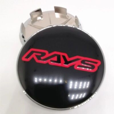 4 Pcs Ray Style 68mm/63mm Rota Slipstream RS Chrome Racing Wheel Center Caps