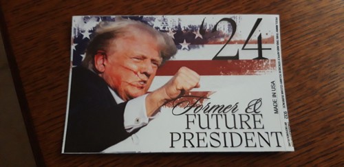 Fort Knox Silver Gold Bar Donald Trump Signed 2024 MAGA US