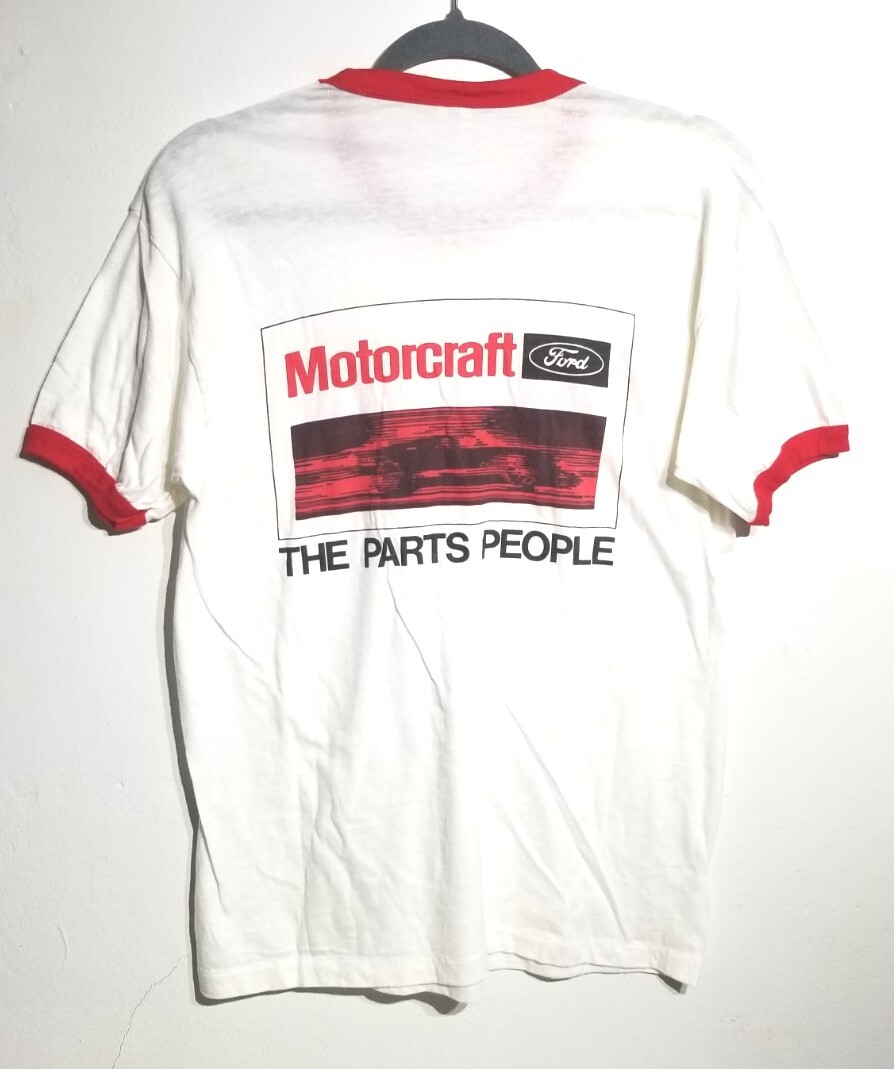 Vintage 70's Deadstock Hanes Ford Motorcraft "Tes… - image 1