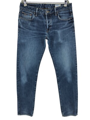 G-STAR RAW Men 3301 Low Tapered Jeans Size W33 L33