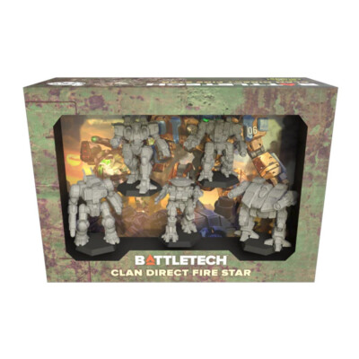 BattleTech Clan Direct Fire Star (english)