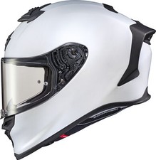 SCORPION EXO - R1 Air Full Face Helmet Matte Pearl White Medium R1-0054