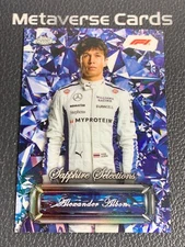 2024 Toops Chrome Formula 1 F1 Alexander Albon Sapphire Selections