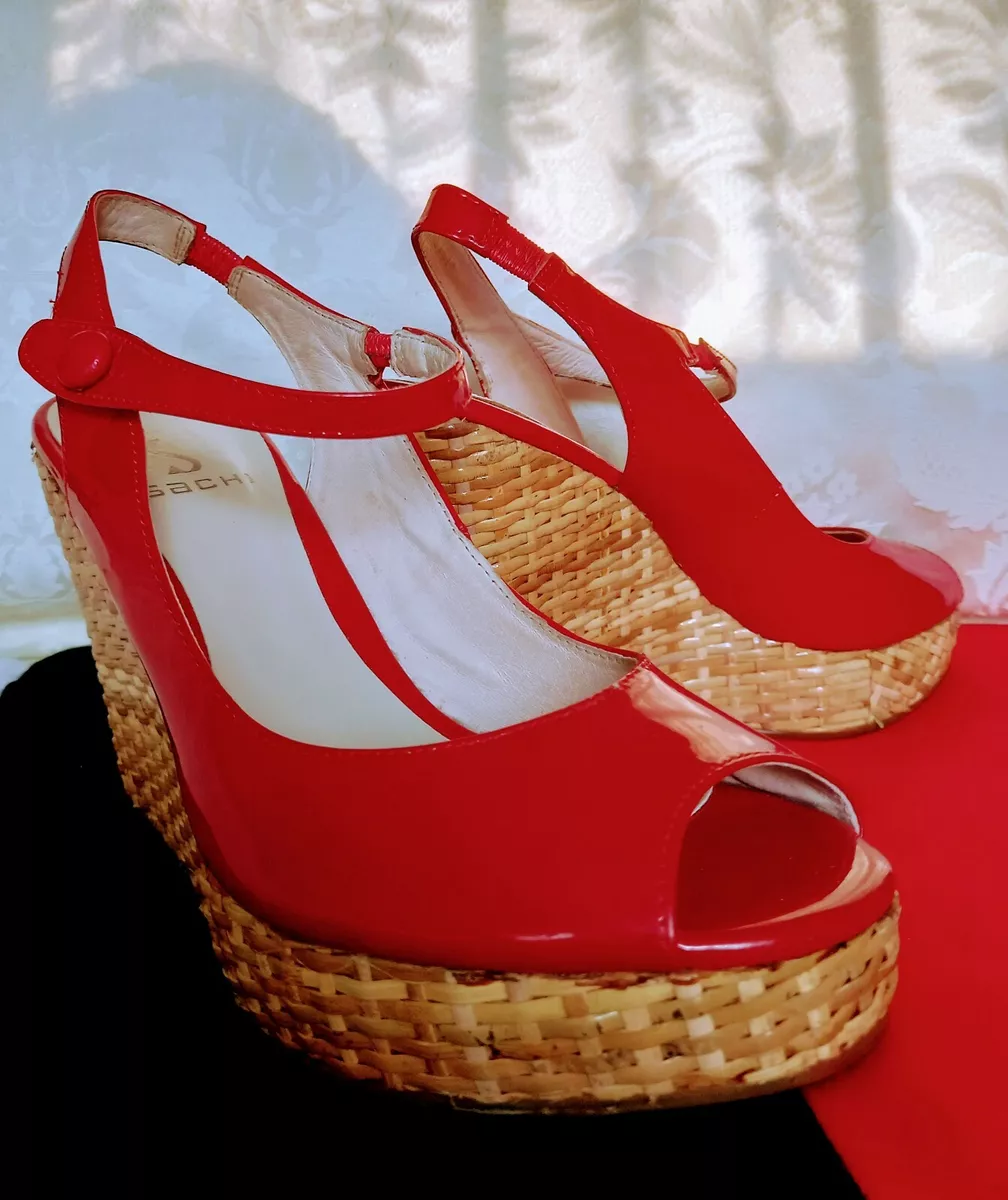 Red wedges store size 6