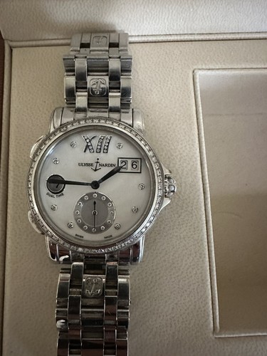 Ulysse Nardin 223-22 Dual Time Women’s Luxury Watch