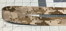LIVESOUTSIDE AOR1 MARPAT Camo Webbing 1" Wide 2 Side Print By The Yard USA