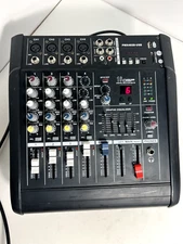 DSP Professional Powered Mixer PMX402D-USB - 100W Powered 4 Channel Mixer SN1406