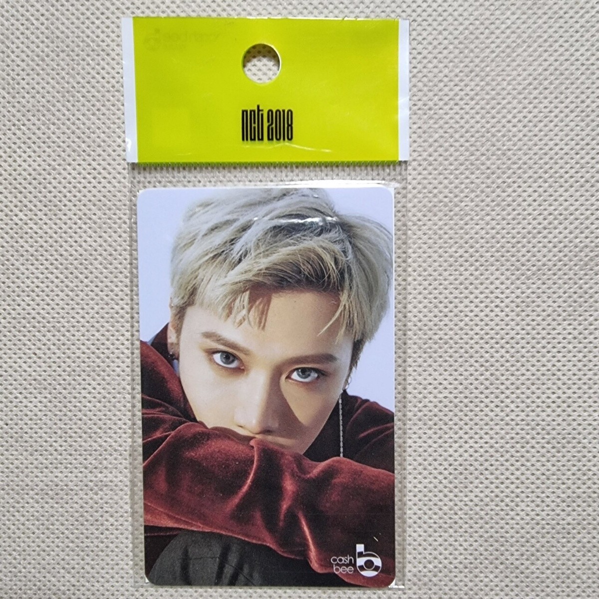 NCT 2018 ] OFFICIAL K-POP Cashbee Transportation Photocard