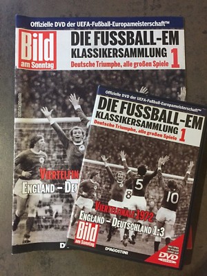 01 EM Klassiker DVD 1972 Deutschland vs England m. Heft Gerd Müller Neu OVP