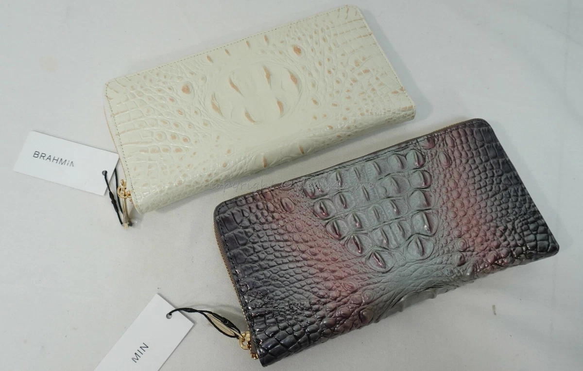 Brahmin Skyler Leather Travel Wallet Pick your color Inventory Updated Regularly