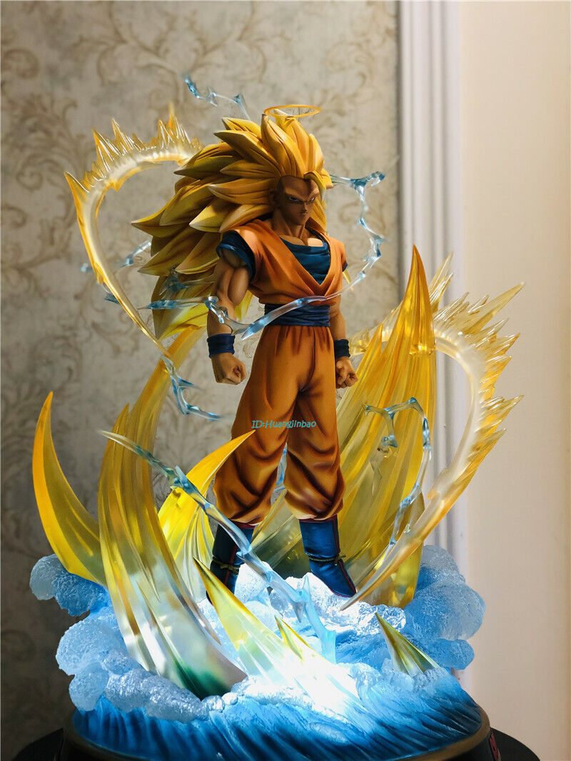 MX-STUDIO Super Saiyan 3 Son Goku Dragon Ball 1/6 Resin Model Statue Anime