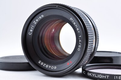 ★美品★ CONTAX Planar 50mm 1:1.4 AEJ CONTAX Carl Zeiss Planar 50mm f/1.4 T* AEJ MF Lens Near Mint from