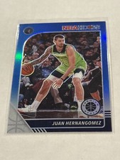 2019-20 Hoops Premium Stock #163 Juan Hernangomez Prizms Blue NM