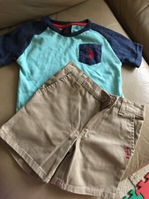 Polo Short Set Size 3t Toddler
