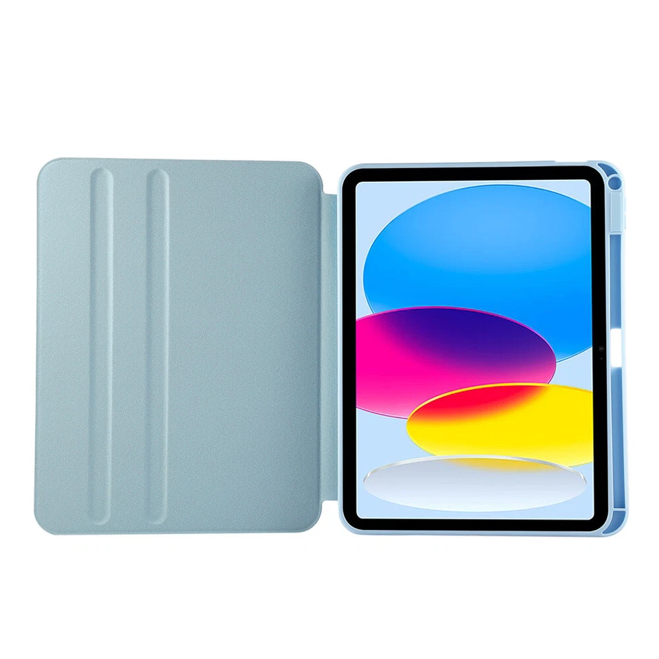 Funda inteligente con soporte giratorio para iPad 5/6/7/8/9/10ª generación Mini 7 Air Pro 11" 13" Foto 3 de 4