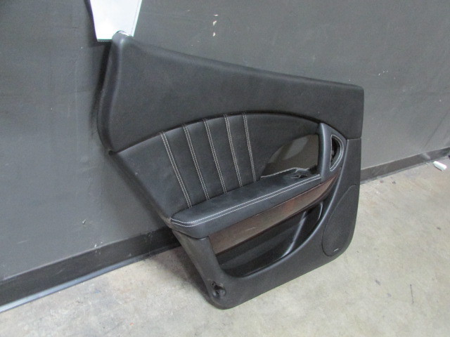 Maserati Quattroporte, LH, Left Rear Door Trim Panel, Black, Used
