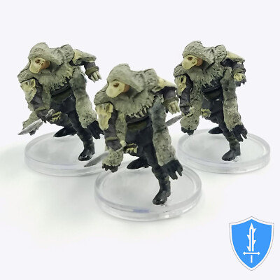 Reghed Nomad with Cage x3 - Icewind Dale Rime of Frostmaiden #1 D&D Miniature