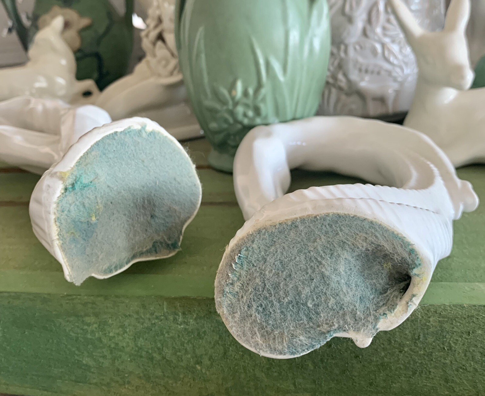 VTG Ceramic Arts Studio Wisconsin Pottery Aphrodite Adonis Figurines