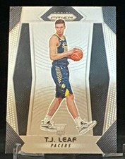 2017-18 Prizm Rookie Card #225 TJ Leaf Indiana Pacers