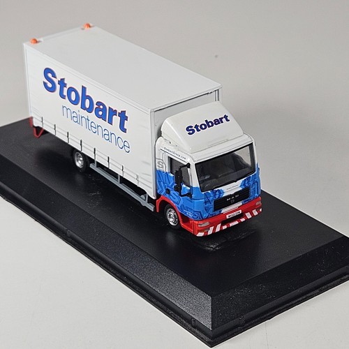 ATLAS MAN 4 WHEEL BOX VAN SAMMY SHAMMY F1521 EDDIE STOBART RAIL 1:76 Unboxed - Picture 8 of 9