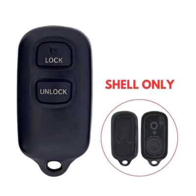 1; For 2007 2008 Toyota FJ Cruiser Keyless Car Entry Remote Fob Shell Case Pad